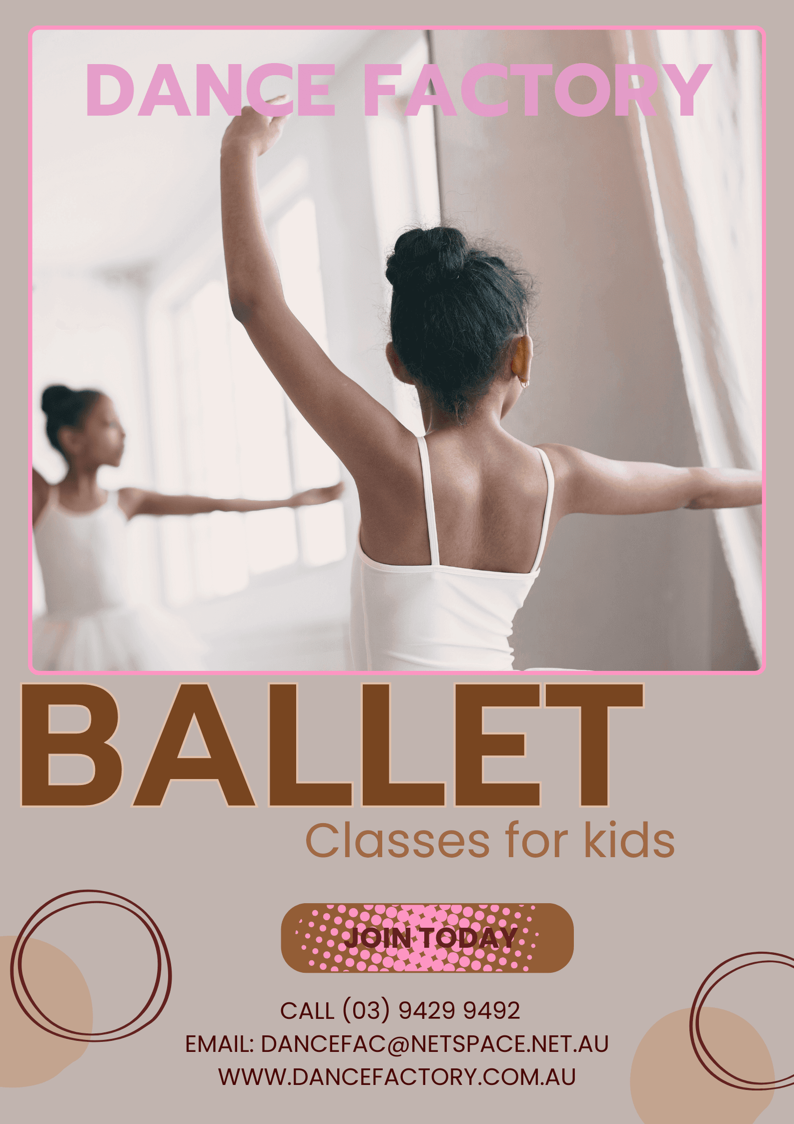 Kids Ballet Classes for Ages 7-14