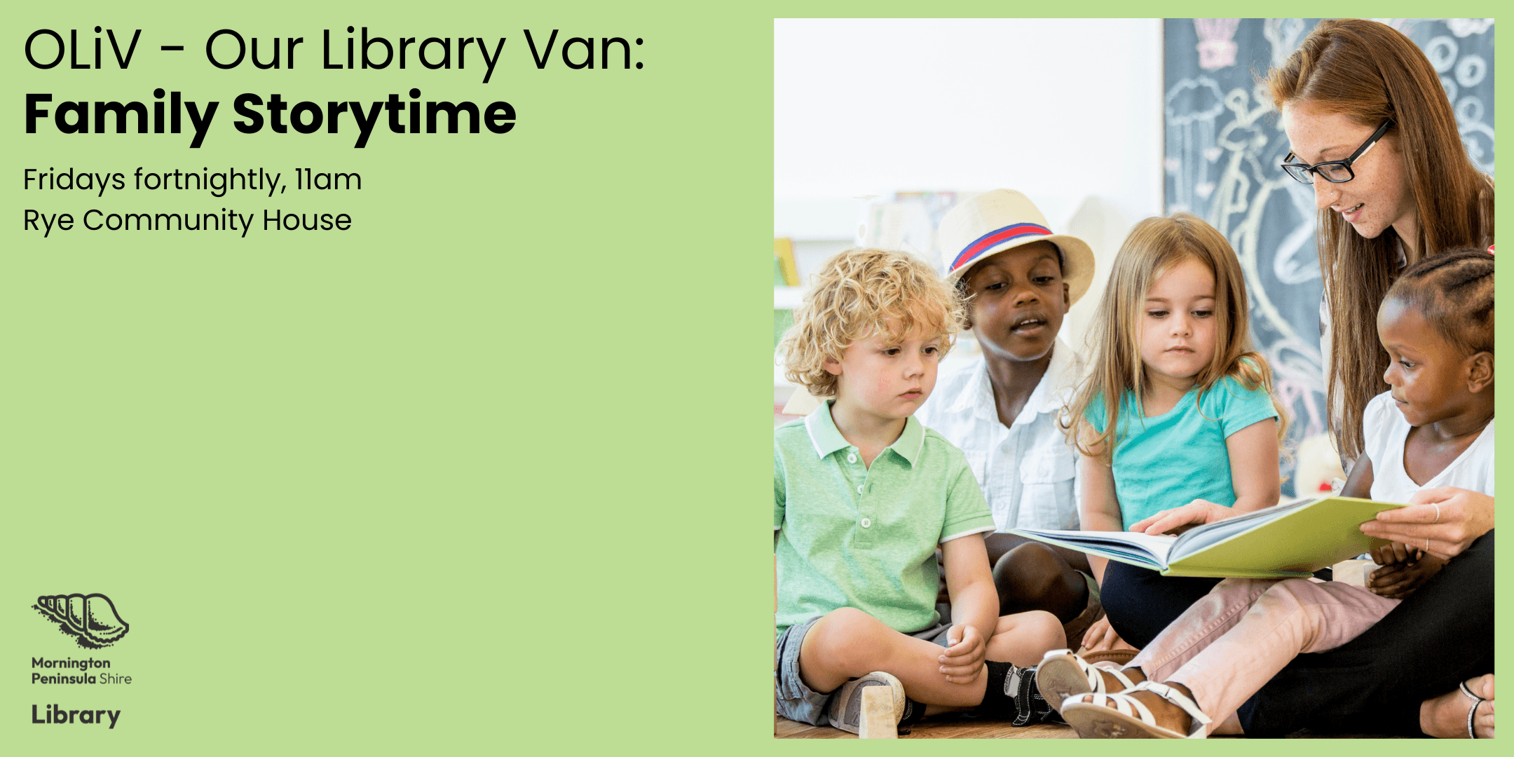 Our Library Van: Family Storytime - Rye Community House
