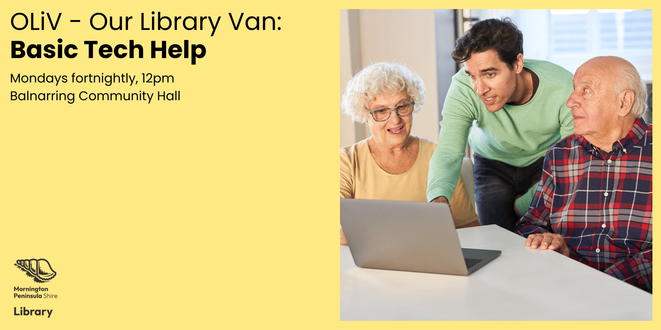 Our Library Van: Basic Tech Help - Balnarring Community Hall