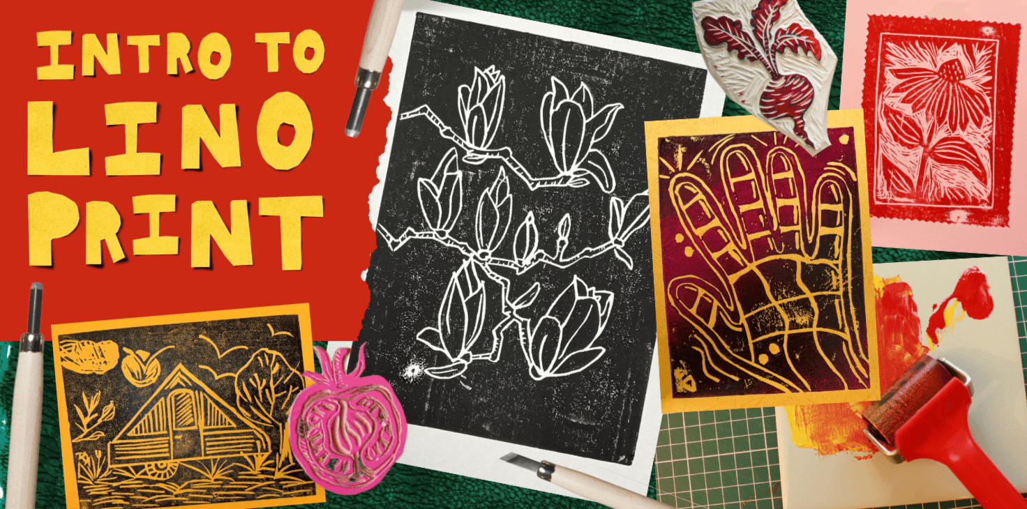 Spring School Holidays | Lino Printing Workshop