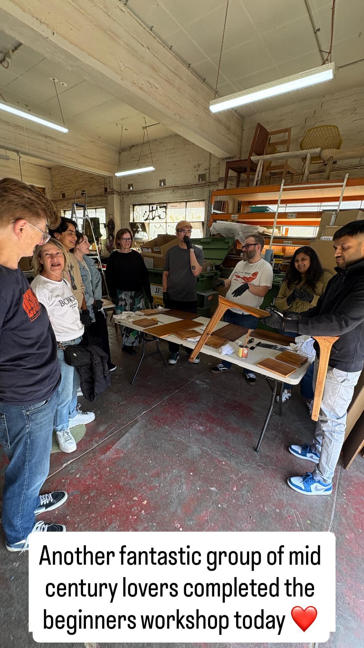 Mid-Century Makeover: Beginner Furniture Restoration Workshop