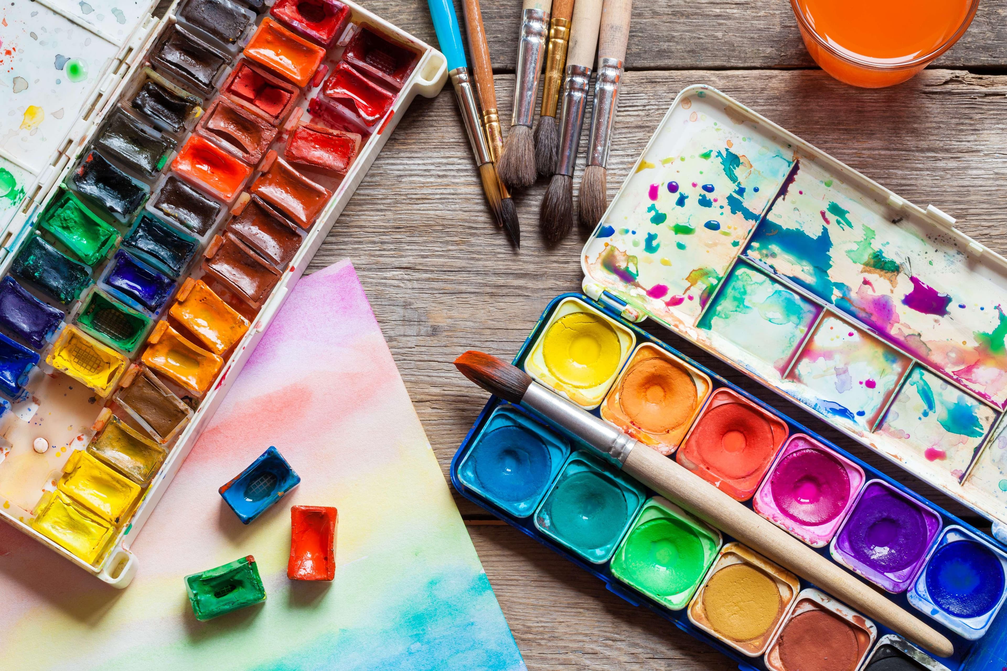 Watercolour Workshop for ages 10 to 14