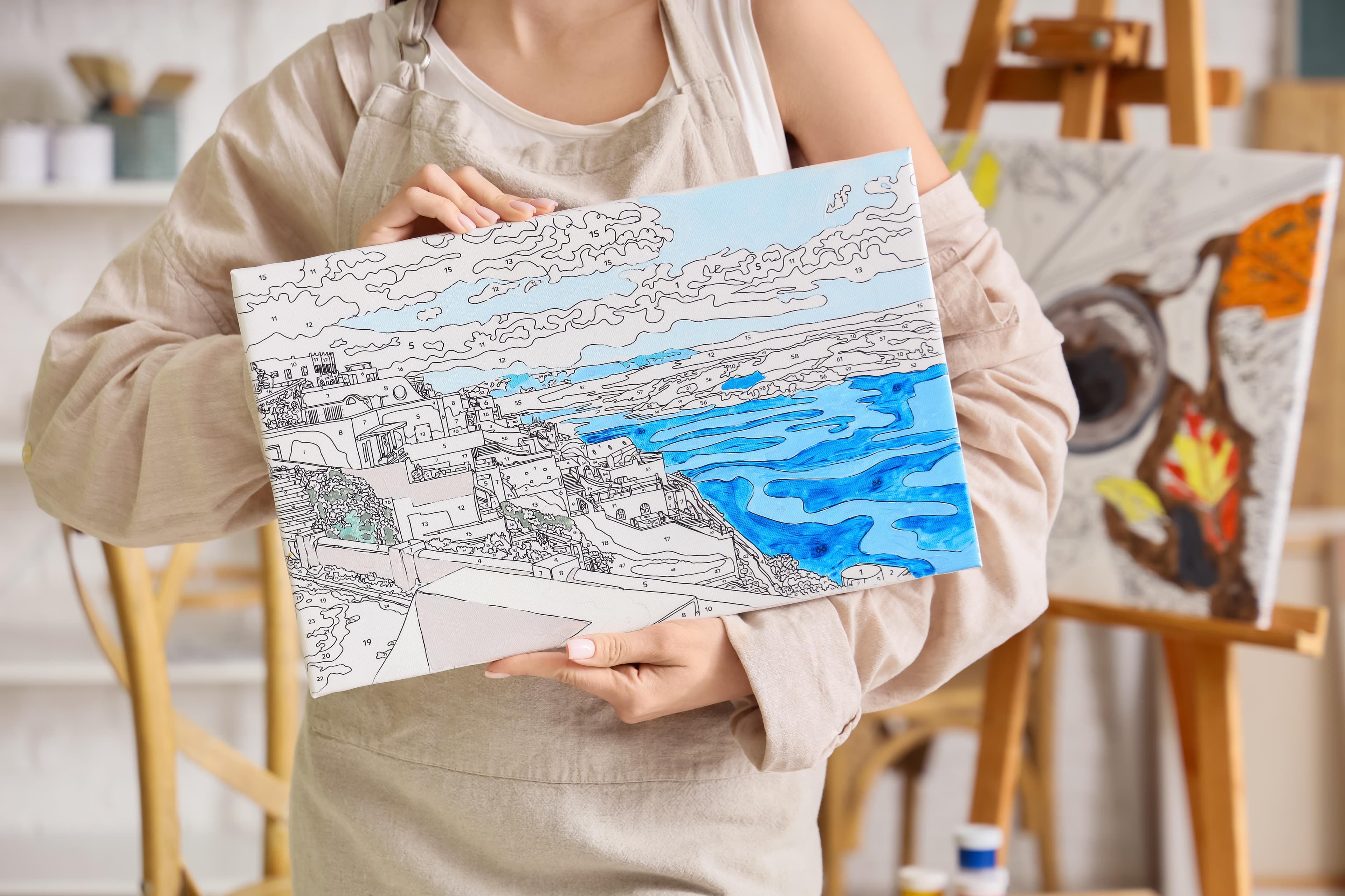 Paint by Numbers (12-17 yrs) - Winter School Holidays