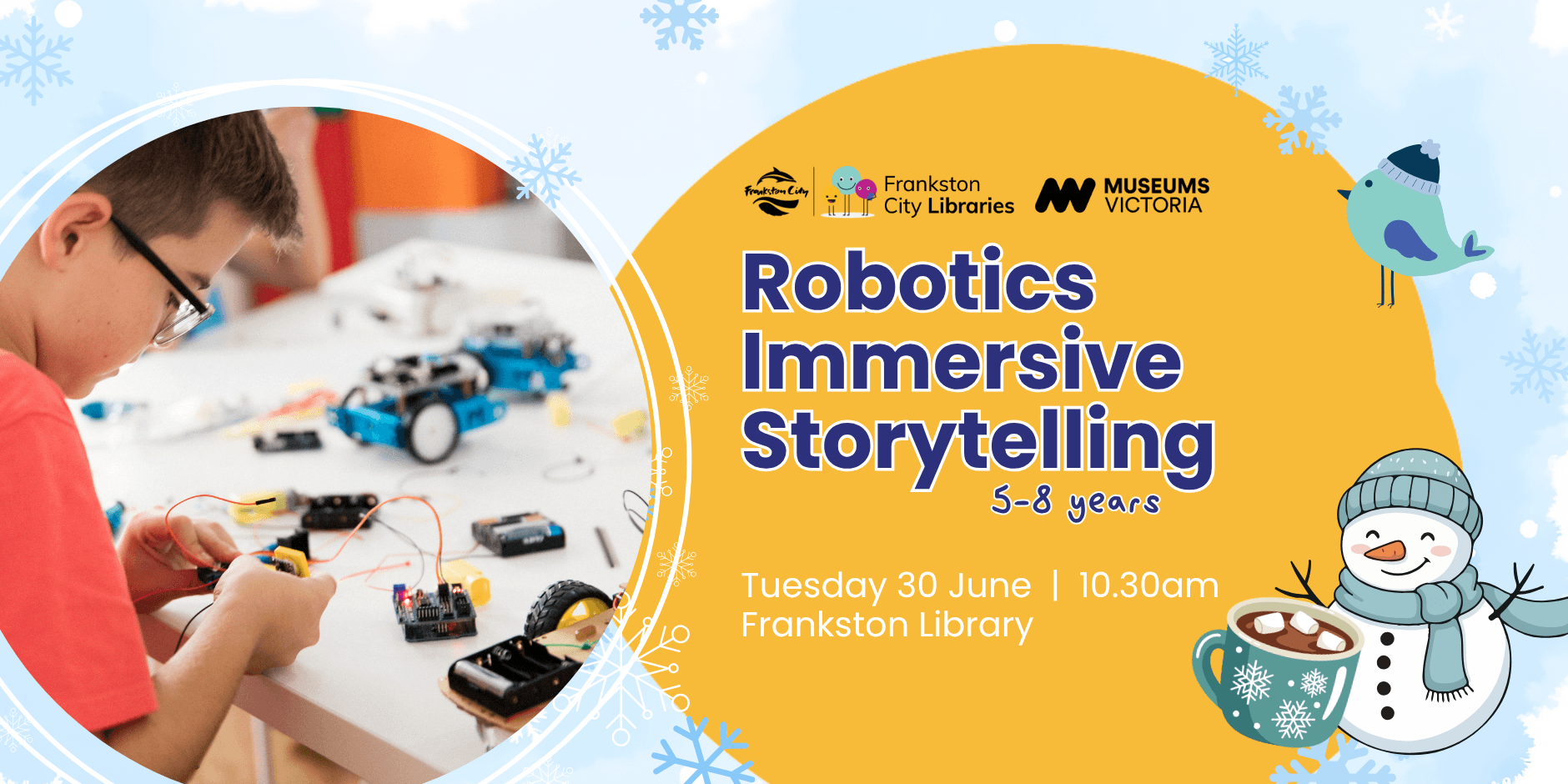 Robotic Immersive Storytelling Morning Session