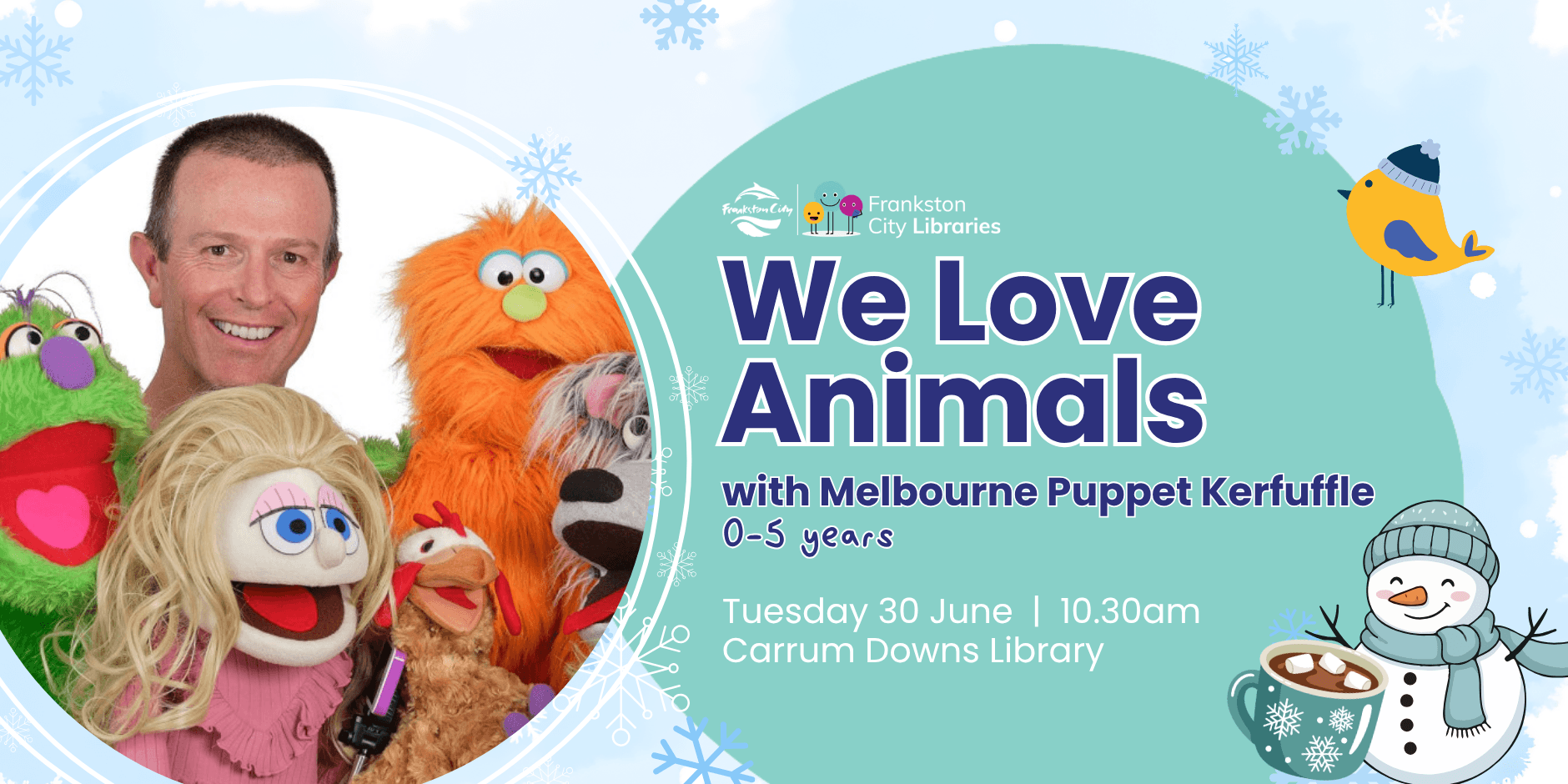 Melbourne Puppet Kerfuffle - We Love Animals