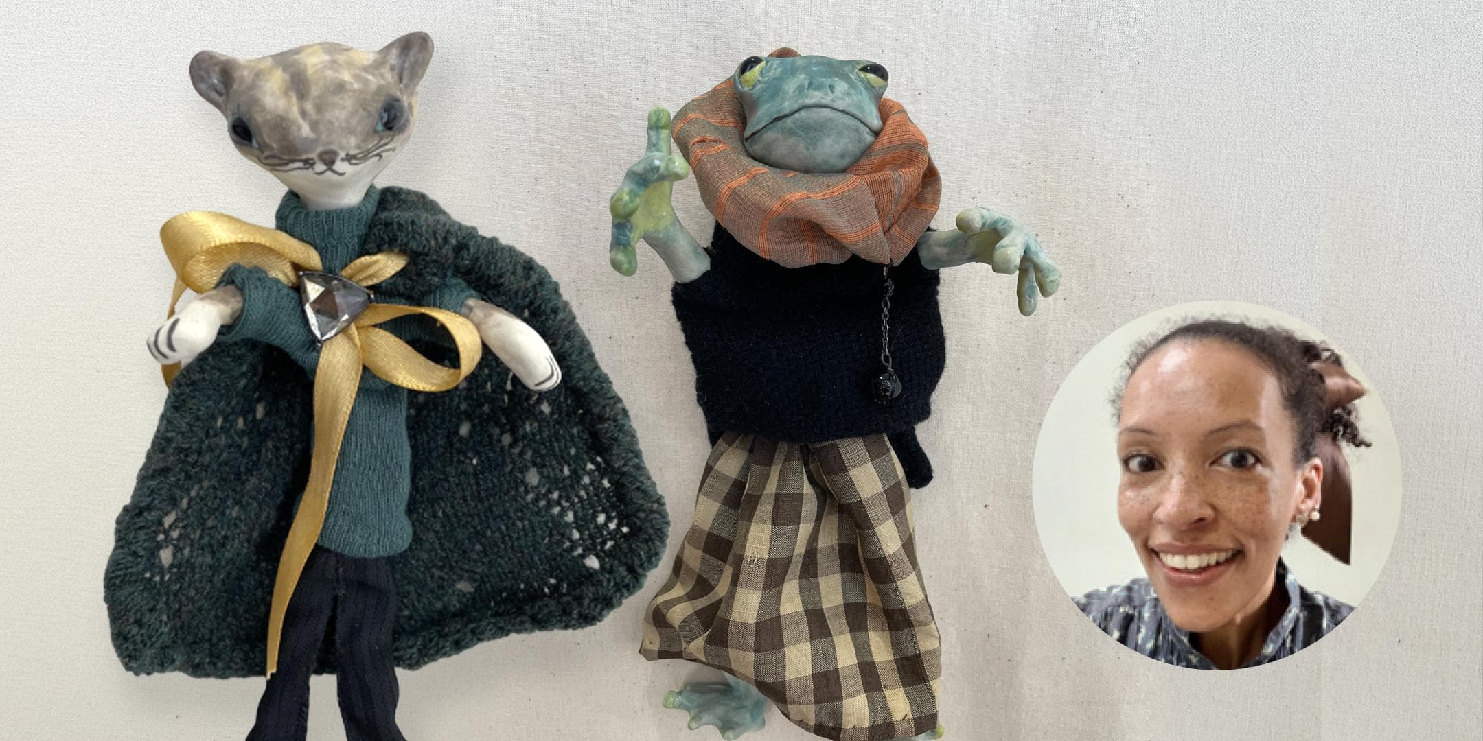 Figments of Imagination: Creating characters from clay