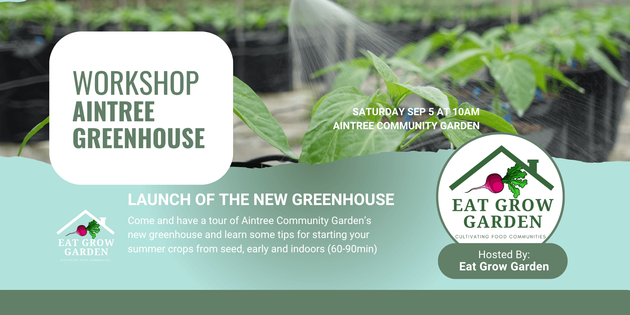 Workshop: The New Aintree Greenhouse (Aintree)