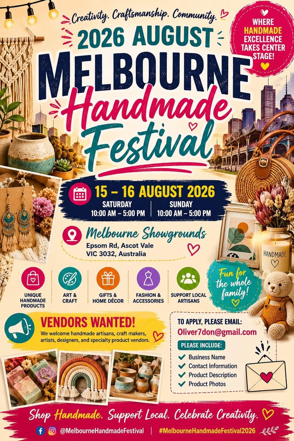 2026 August Melbourne Handmade Festival