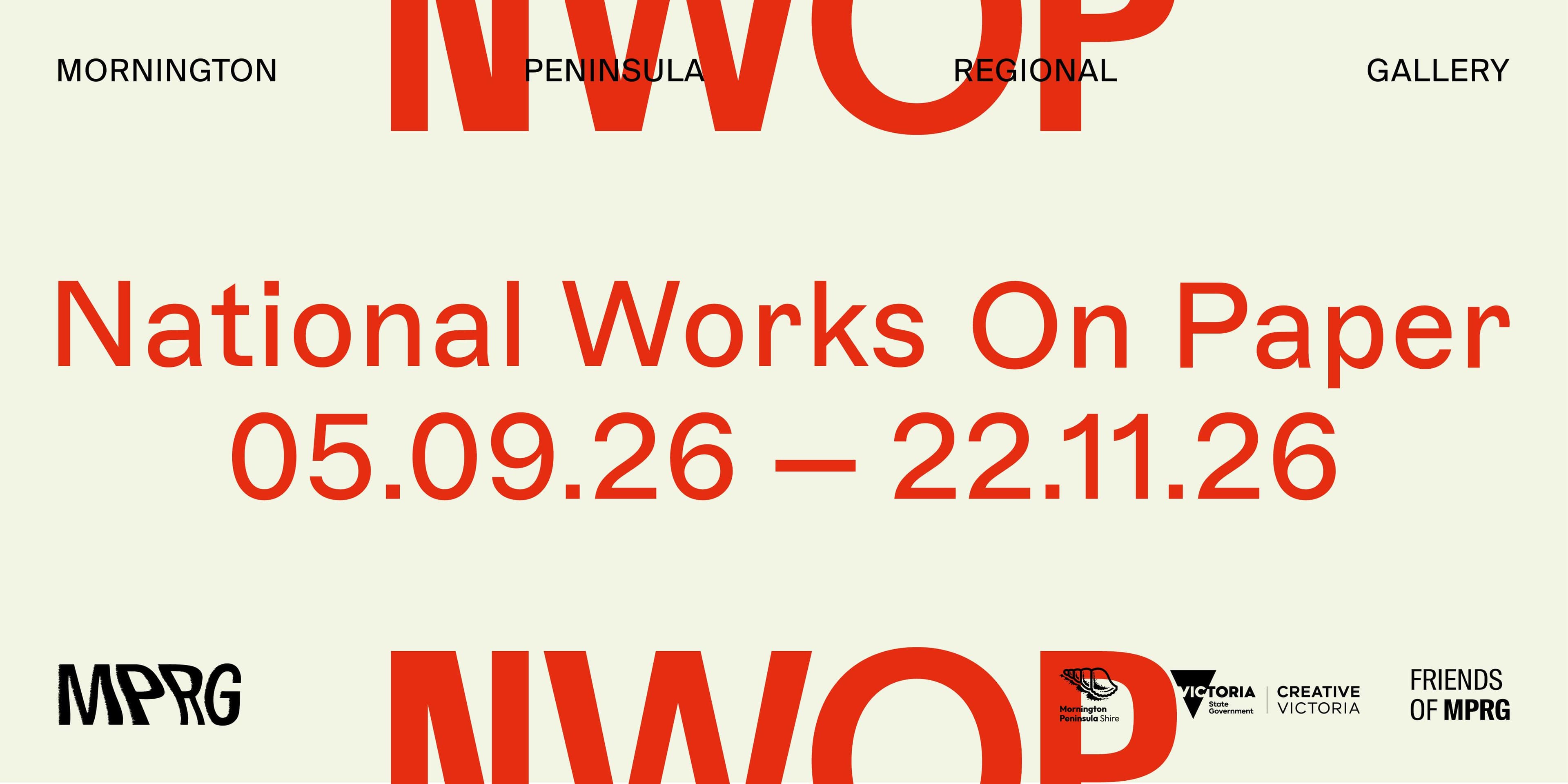 National Works on Paper 2026 exhibition launch