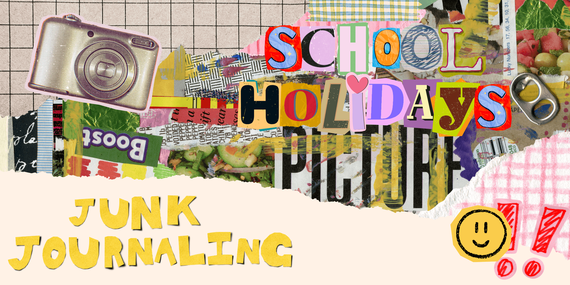 Spring School Holidays | Junk Journaling