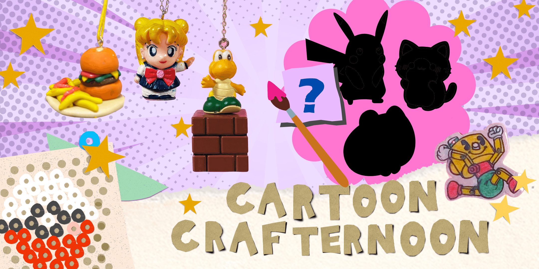 Spring School Holidays | Cartoon Crafternoon