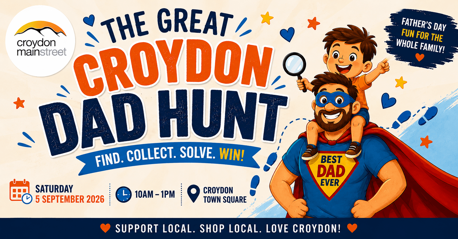 The Great Croydon Dad Hunt