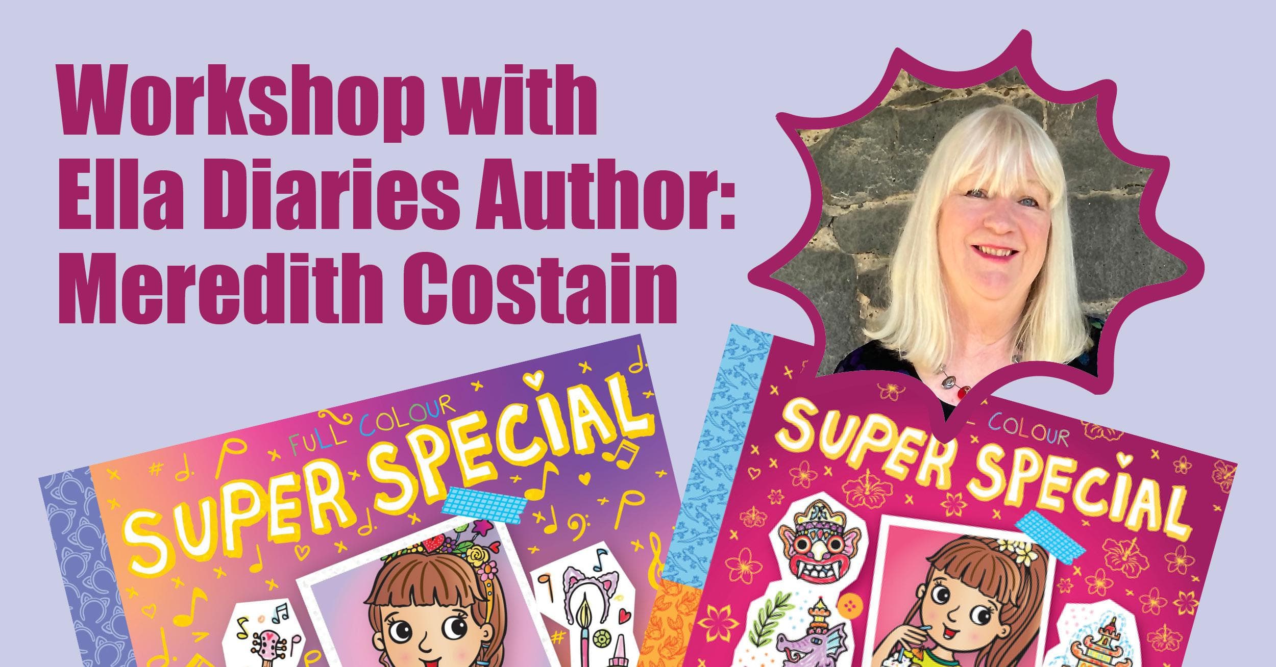 Workshop with Ella Diaries Author: Meredith Costain - Truganina