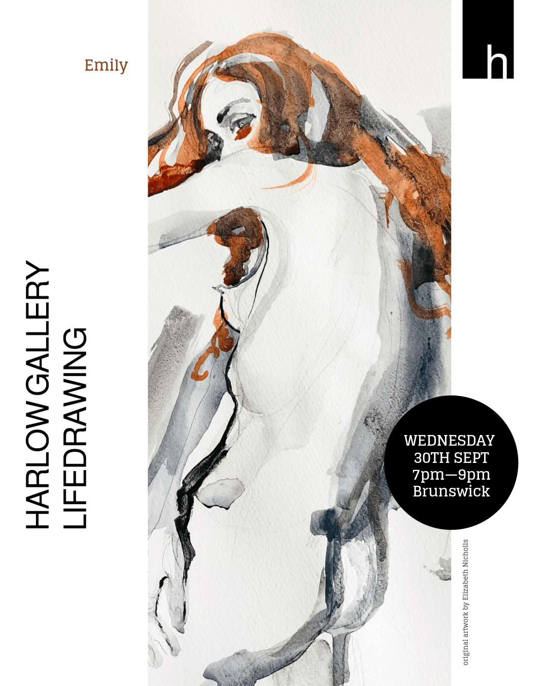 Life Drawing at Harlow Gallery