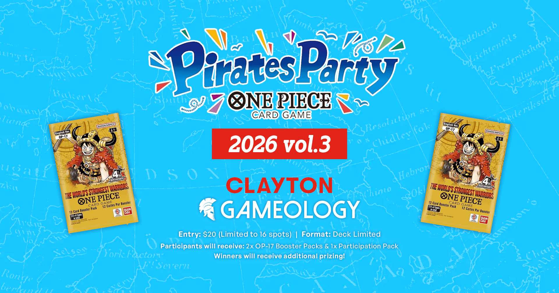 ONE PIECE - Pirate Party Vol.3 - LIMITED