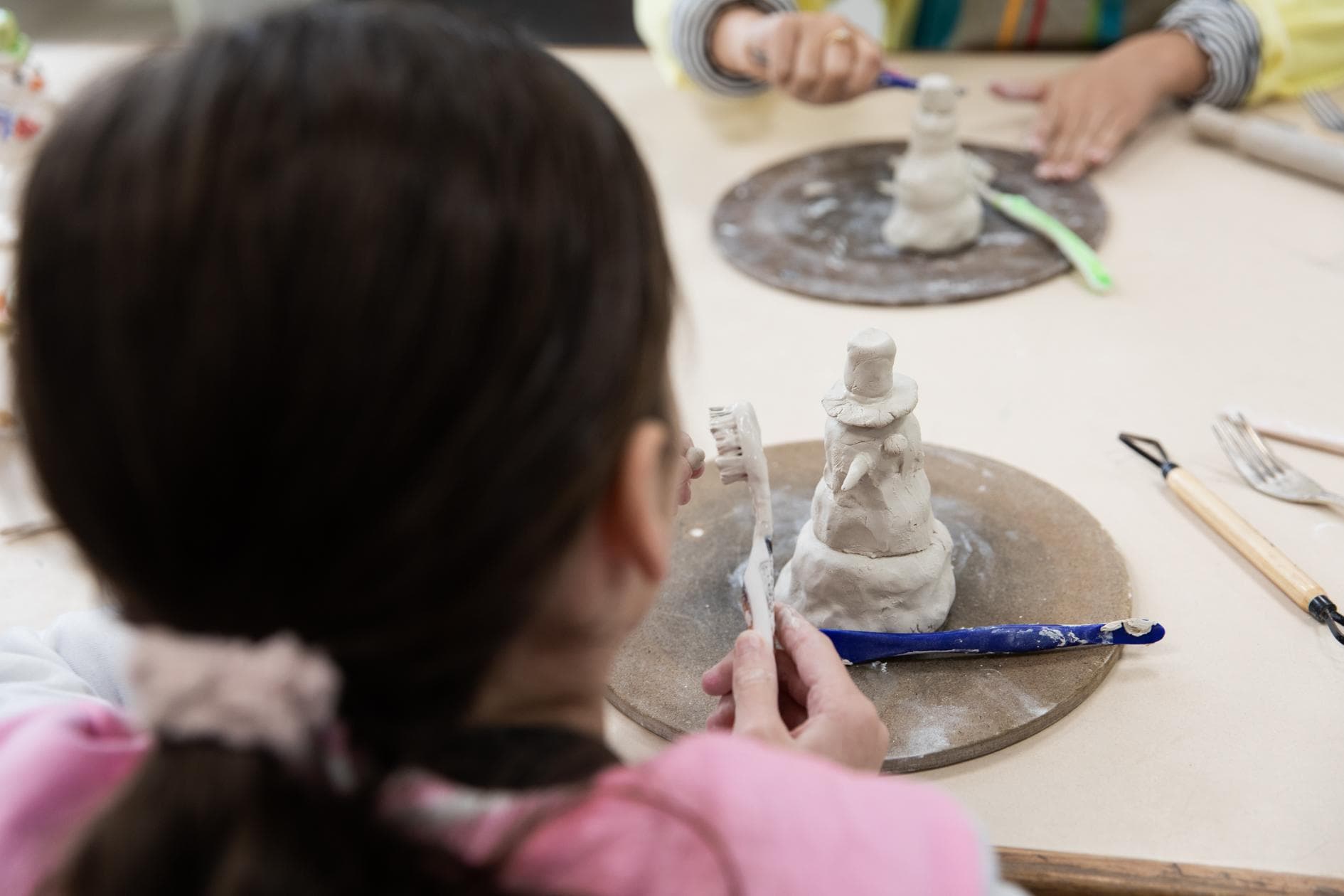 Holiday Workshop: Creative Together Pottery Play (5-10 years)