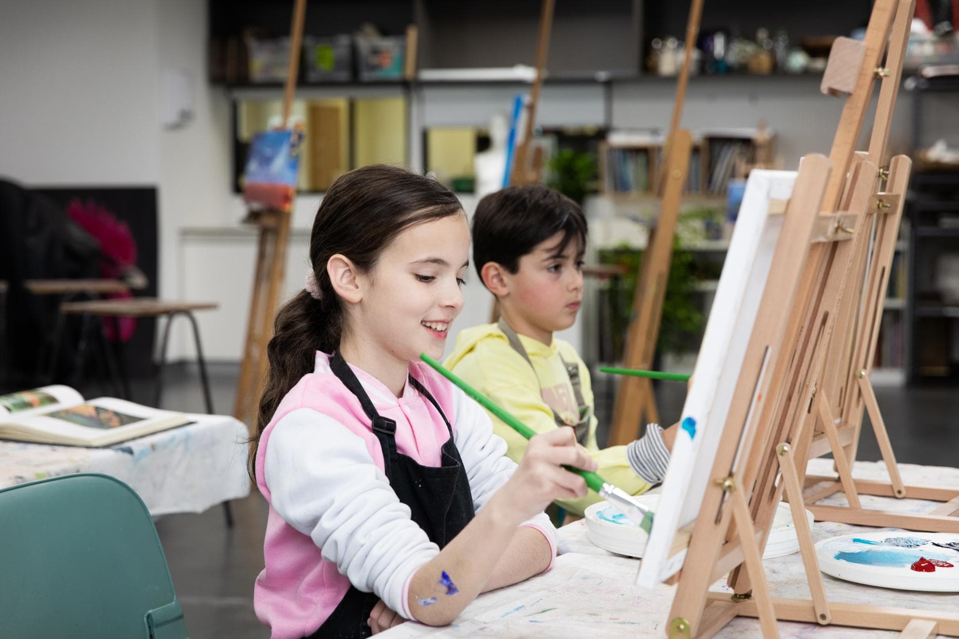 Holiday Workshop: Creative Together Canvas Painting (5-10 years)