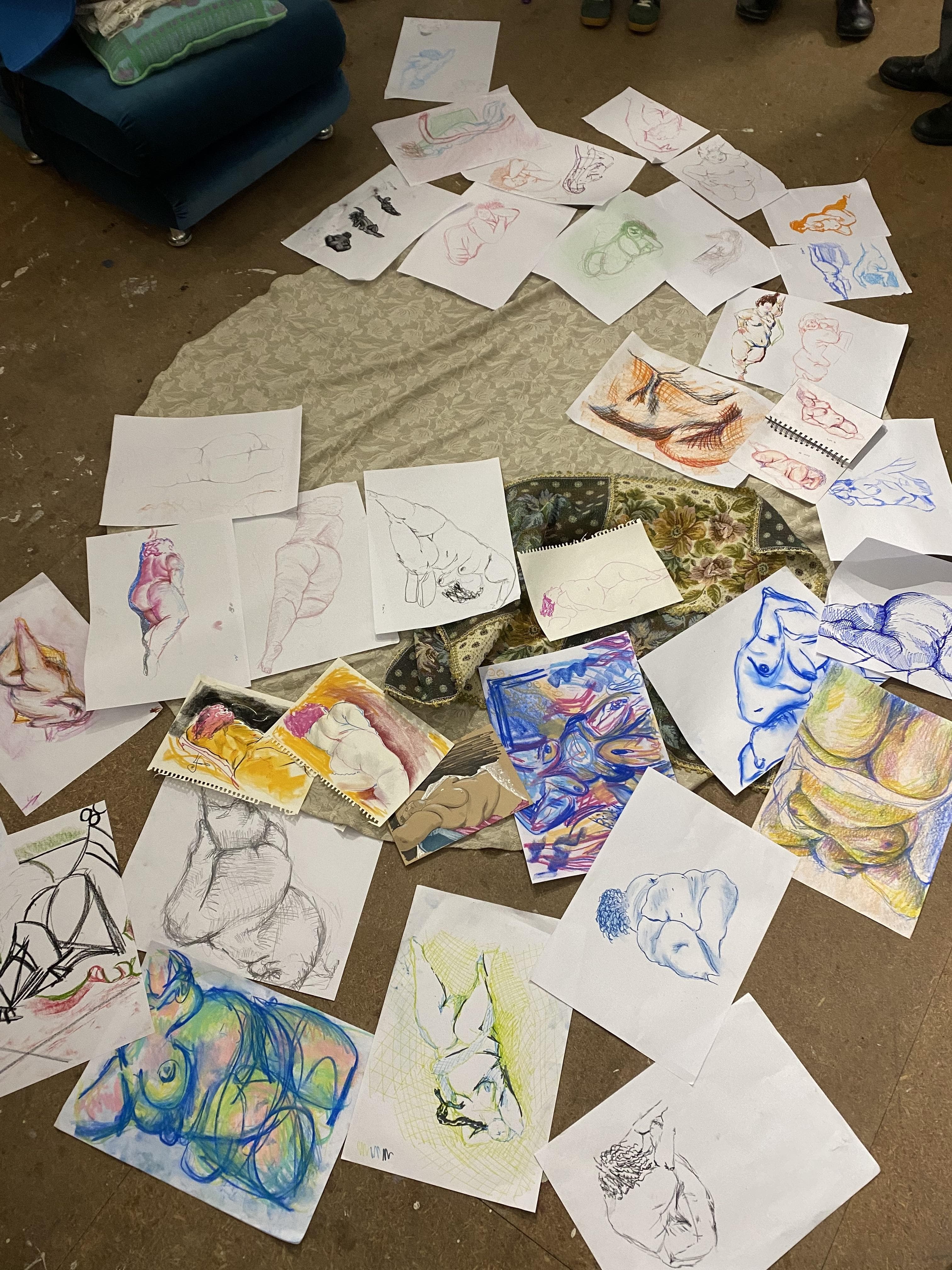 Life drawing - Unassigned Gallery