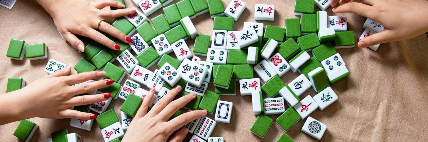 Mahjong at Knox Library