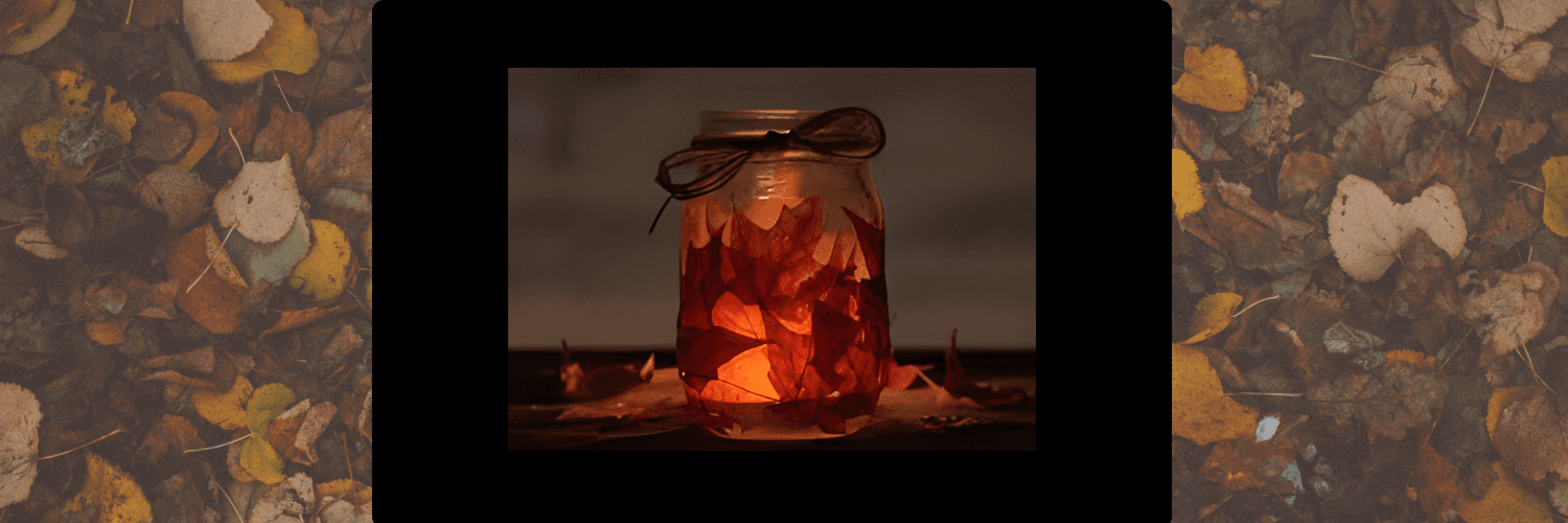 Make Magical Leaf Lanterns