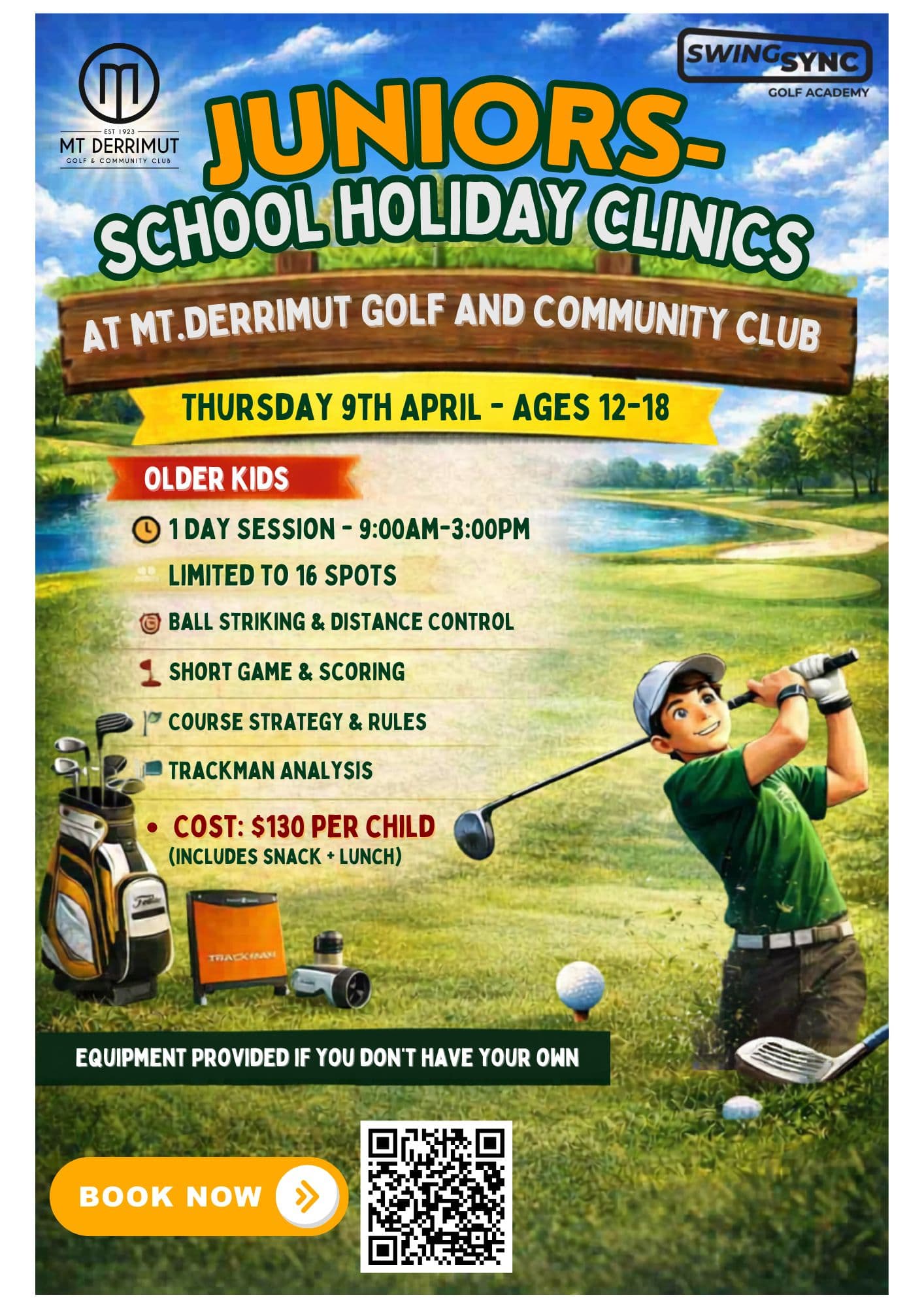 Junior Golf Clinic (Ages 12 to 18)