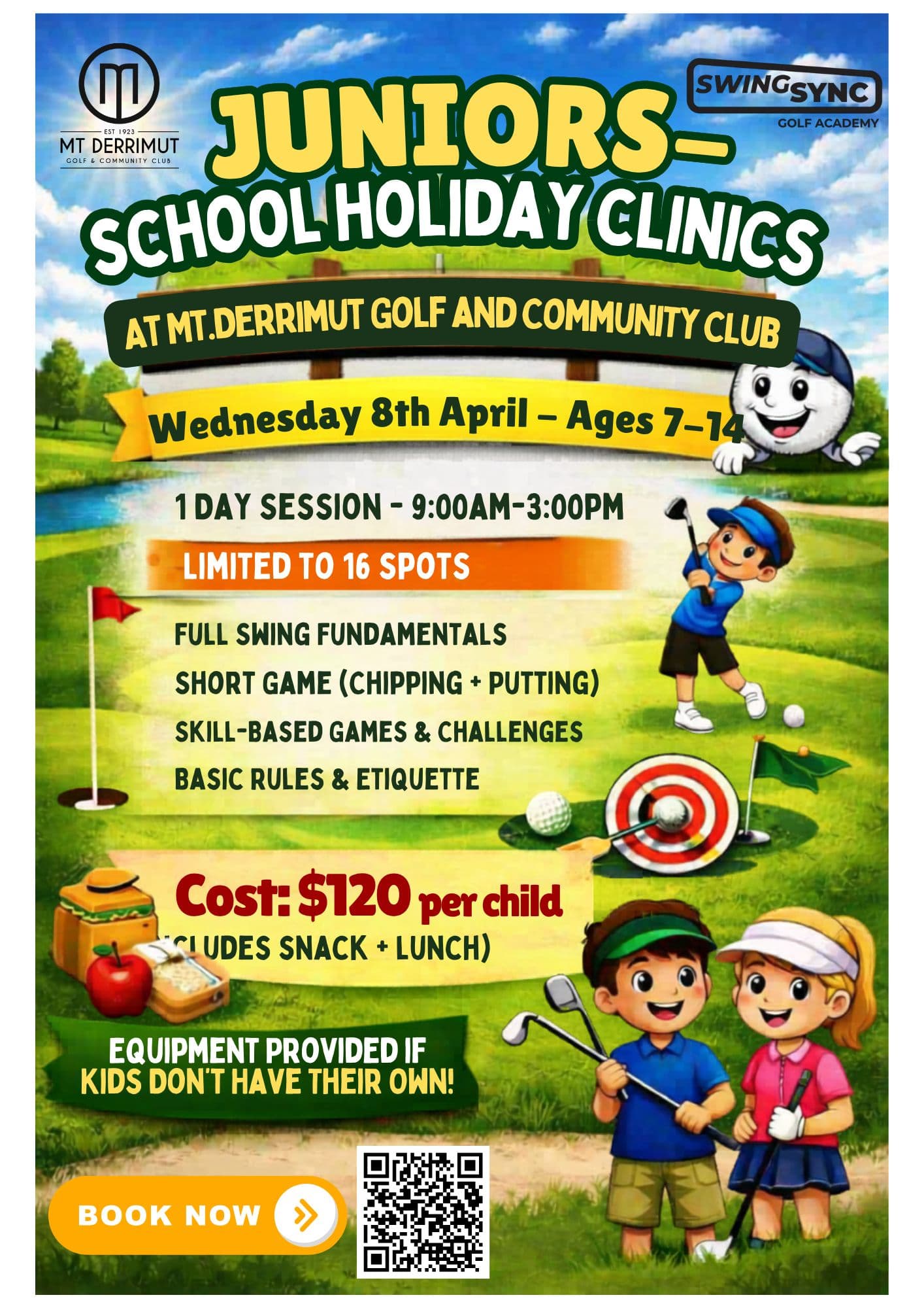 Junior Golf Clinic (Ages 7 to 14)