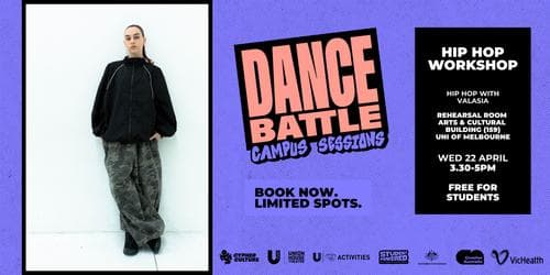 Dance Battle 2026: Hip Hop Workshop With Valasia