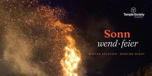 Sonnwendfeier - Winter Solstice Bonfire