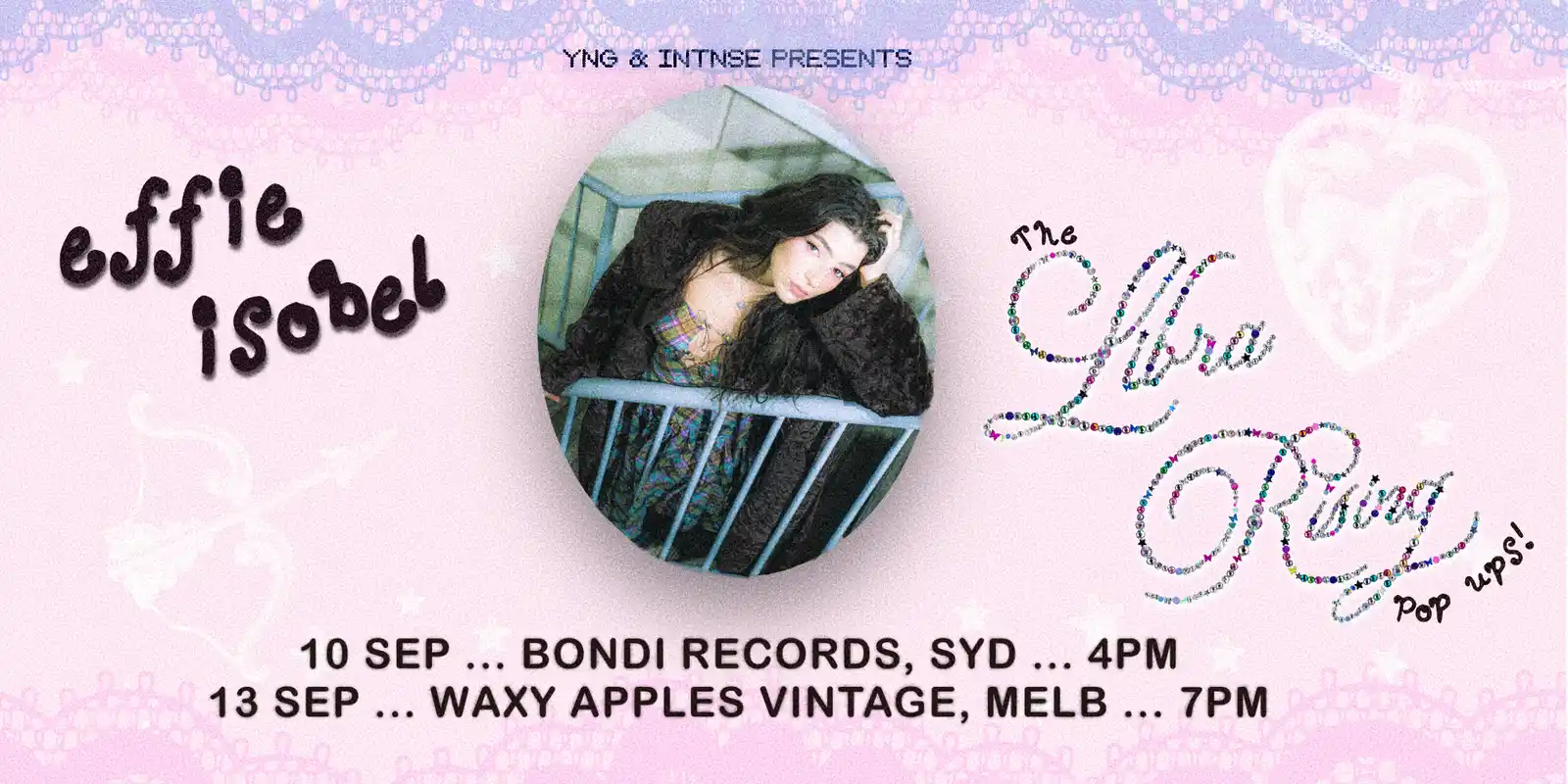 effie isobel Libra Rising Melbourne U18 Pop-Up!