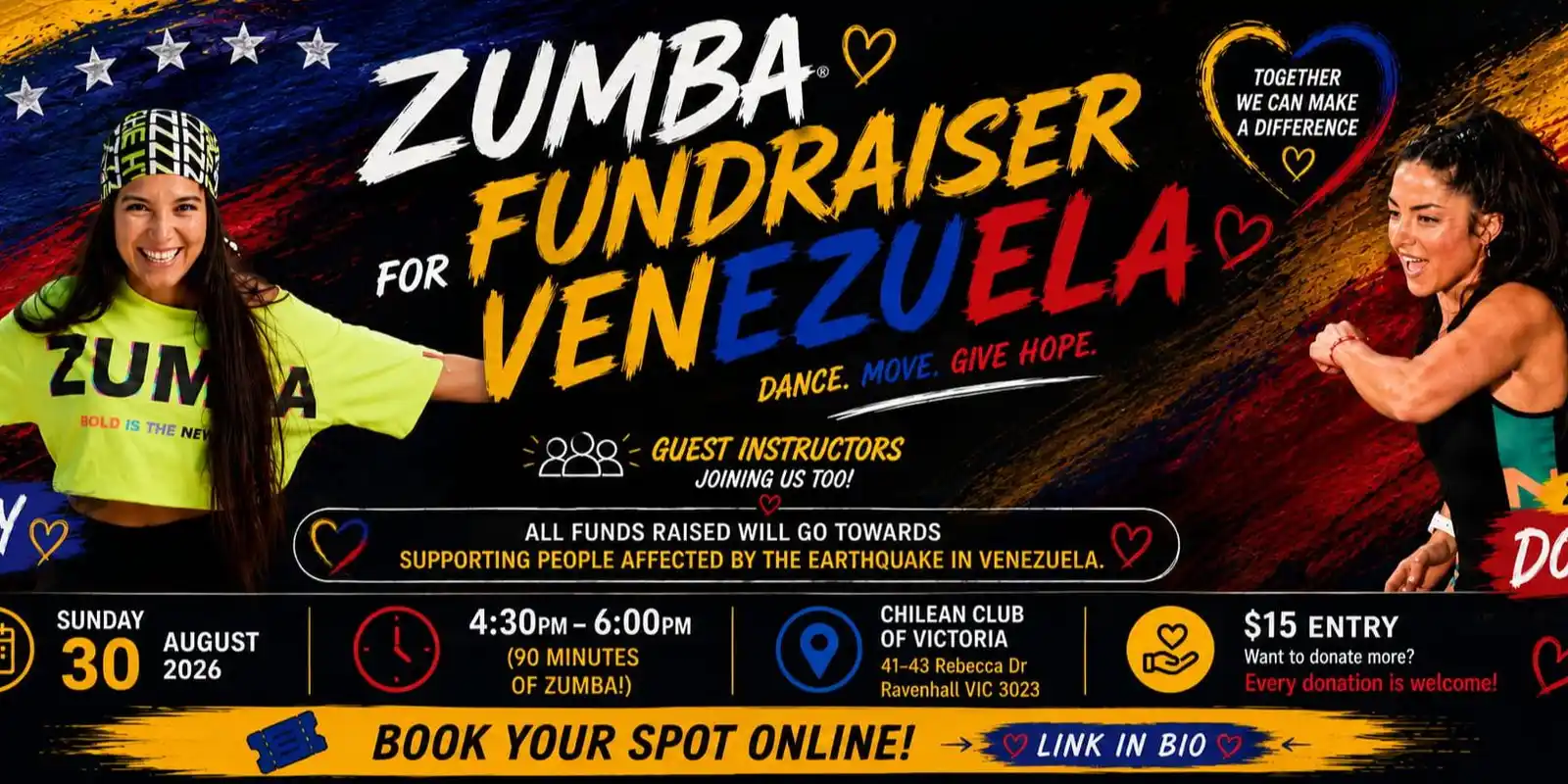 Zumba Fundraiser for Venezuela