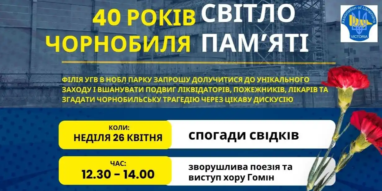 Світло пам'яті: 40 років Чорнобиля / Light of Memory: 40 Years of Chornobyl