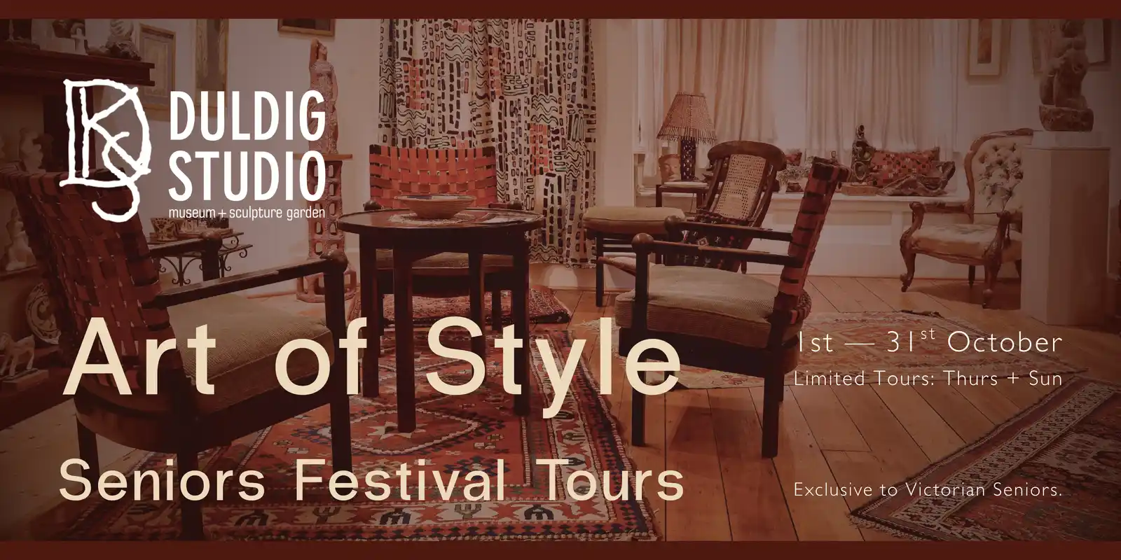 Art of Style | Victorian Seniors Festival Tours