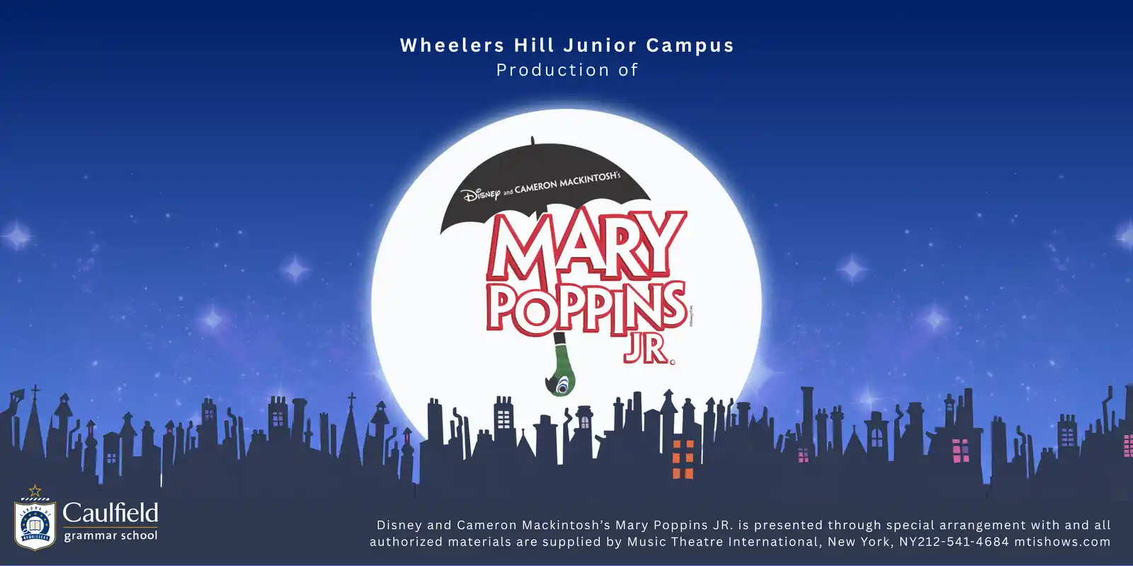 Wheelers Hill Junior Campus Production of Mary Poppins