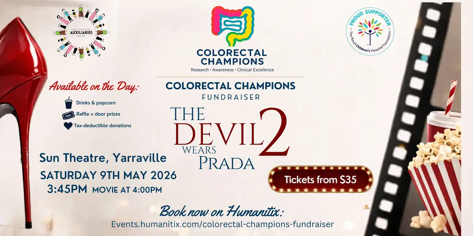 Colorectal Champions Movie Fundraiser