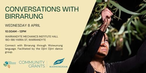 Conversations with Birrarung - Wurundjeri Woiwurrung language workshop