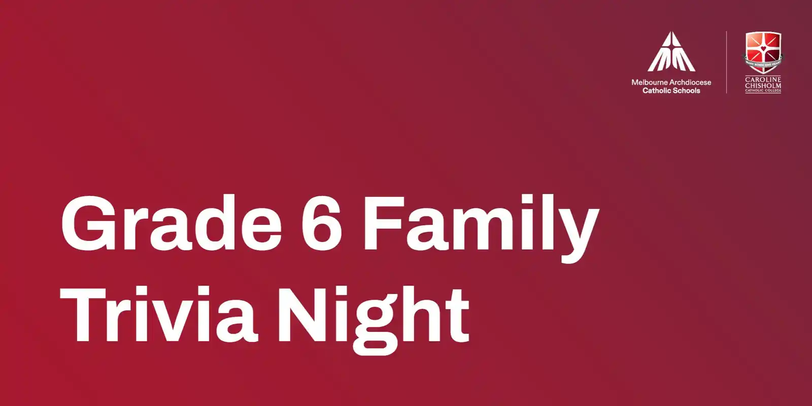 Grade 6 Trivia Night