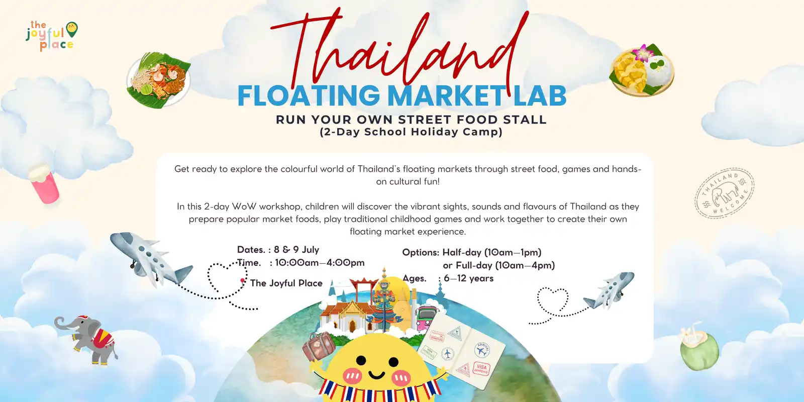 World of Wonders WOW School Holiday Series: Thailand Floating Market Lab