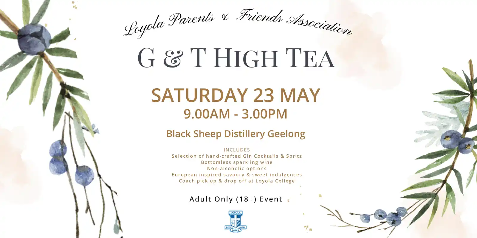 2026 G & T High Tea (An LPFA Event)
