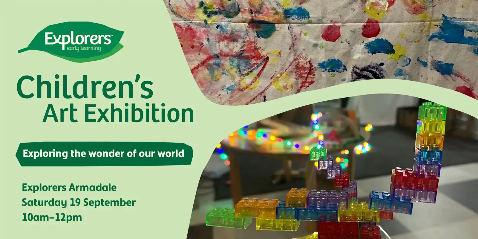 Children's Art Exhibition at Explorers Armadale