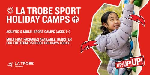 Aquatic &amp; Multi-Sport Camps (Ages 7+) - Term 3 2026 - La Trobe Sport Bundoora
