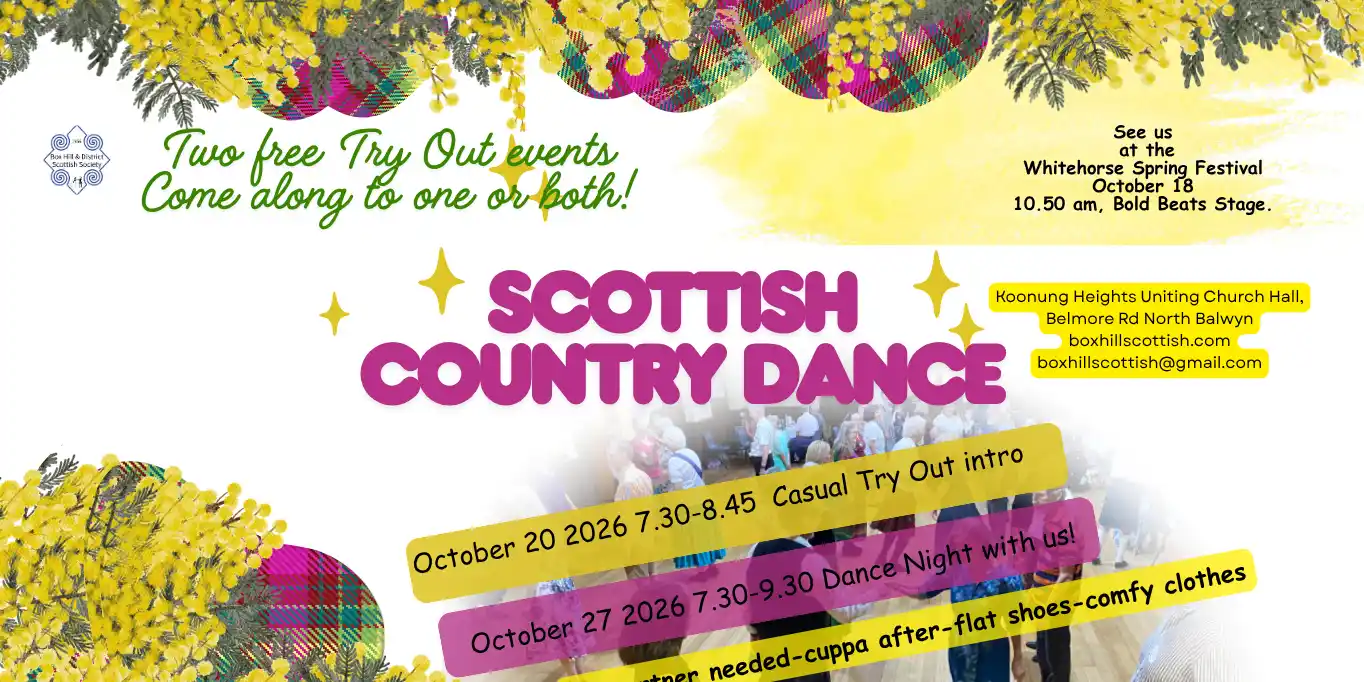 Scottish Country Dance Welcome!
