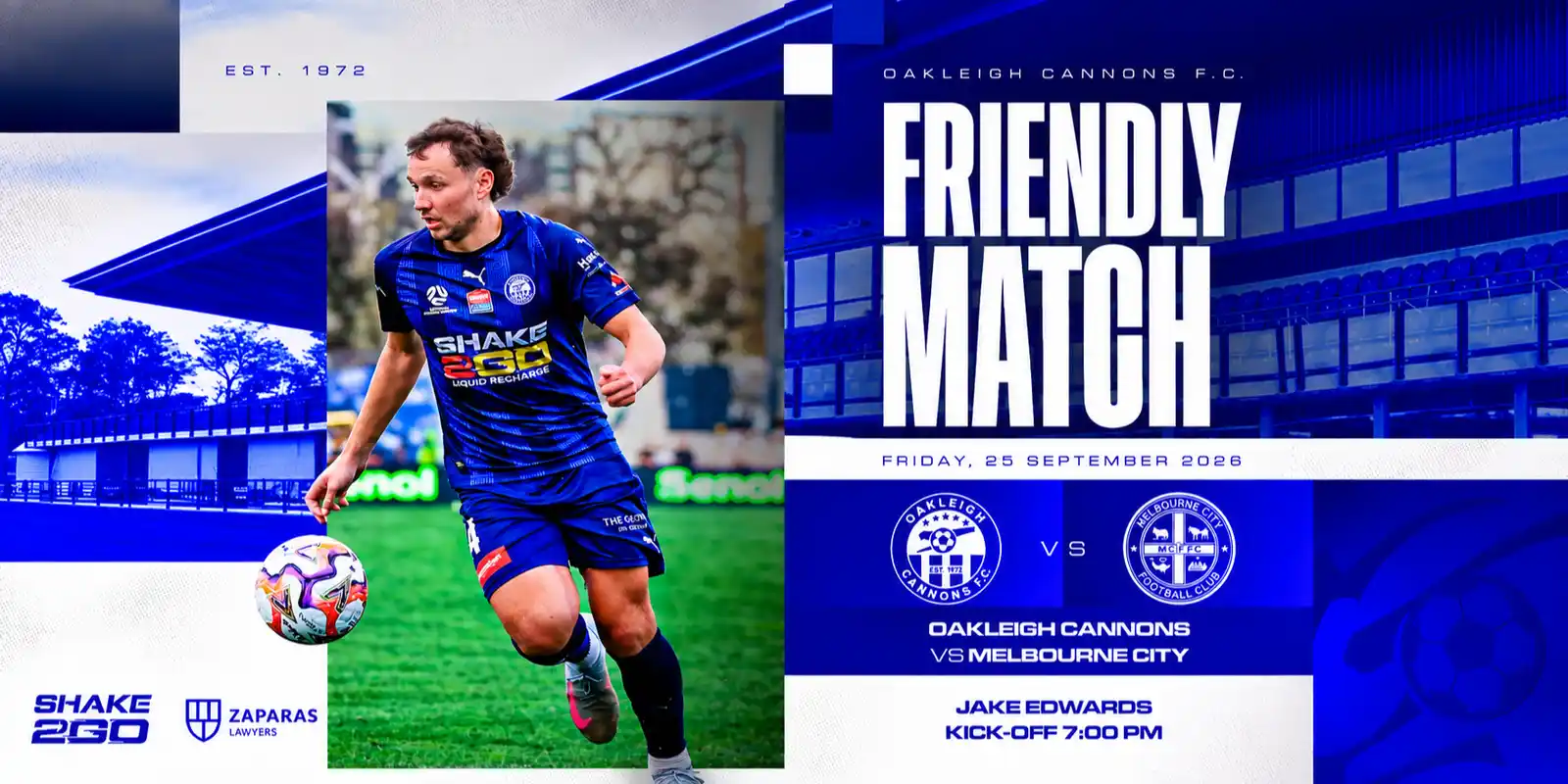 Oakleigh Cannons FC vs Melbourne City FC