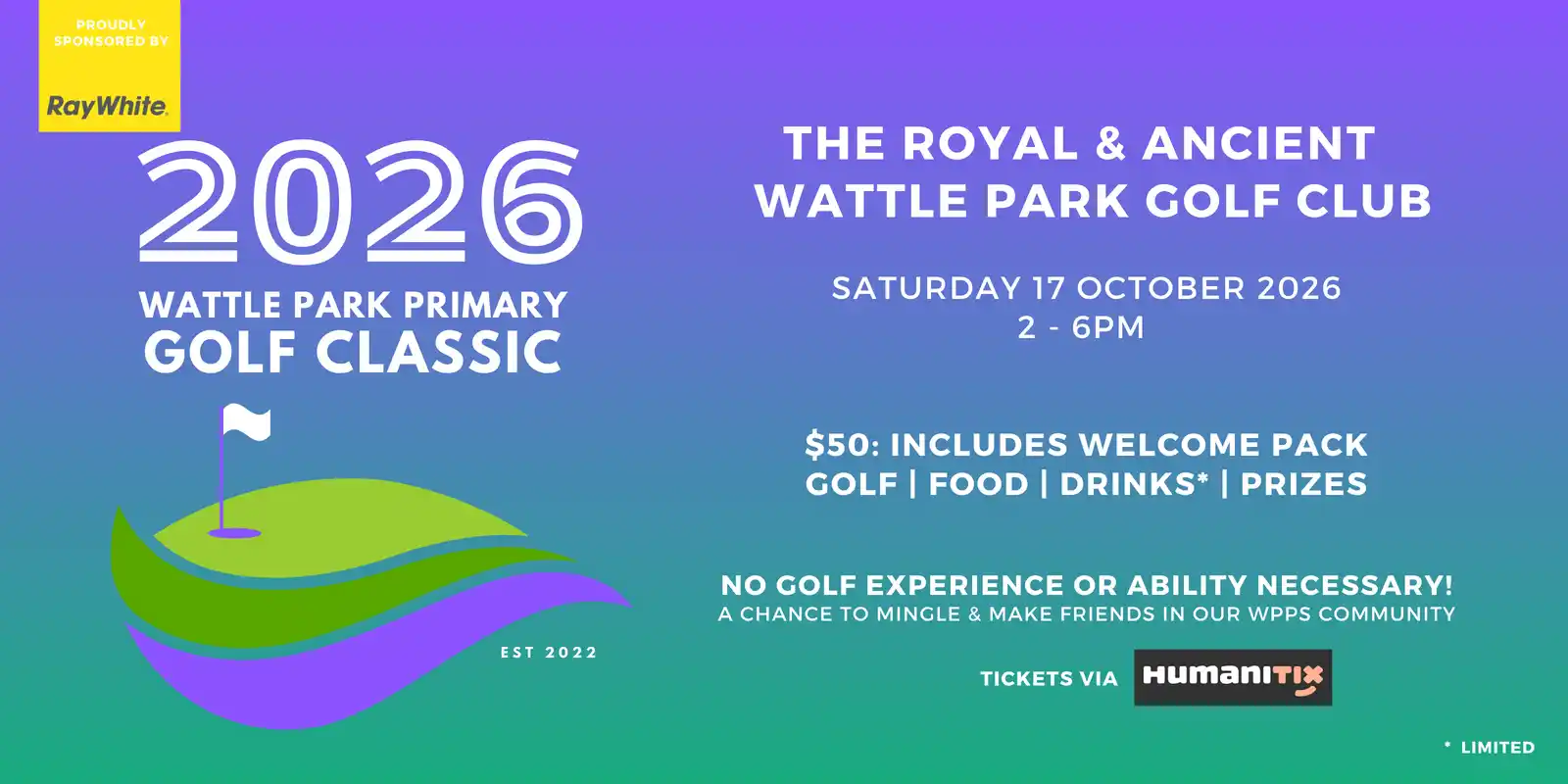 2026 Wattle Park Primary Golf Classic