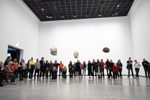 Julius von Bismarck: This is not the storm: 中文导览 Chinese Language Tour with ah ah ah art!