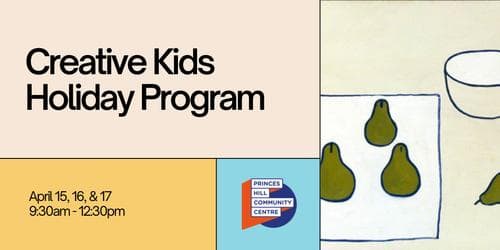 Creative Kids Holiday Program - April 2026