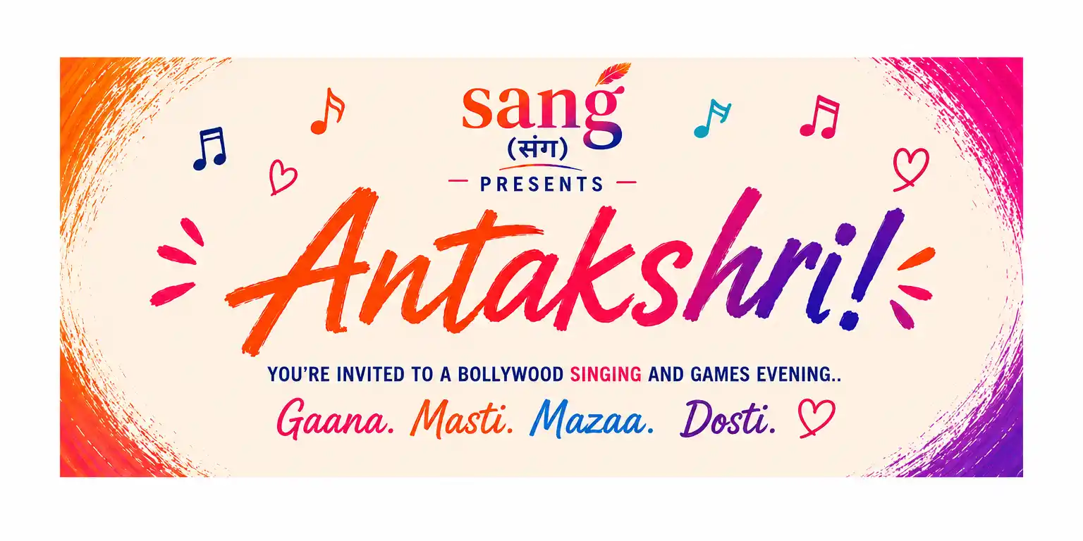Antakshri – A Bollywood Singing & Games Evening