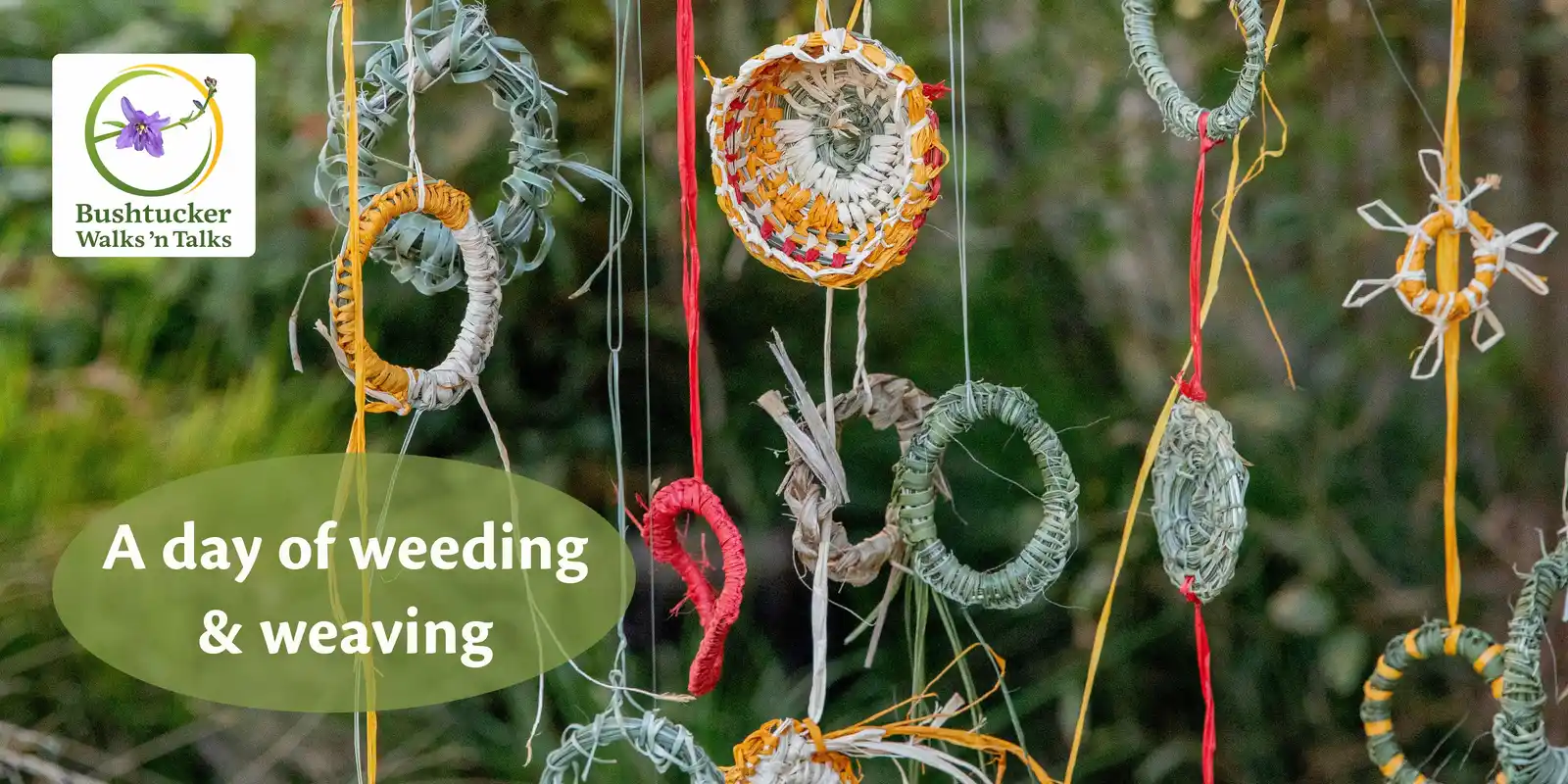 A day of weeding and weaving