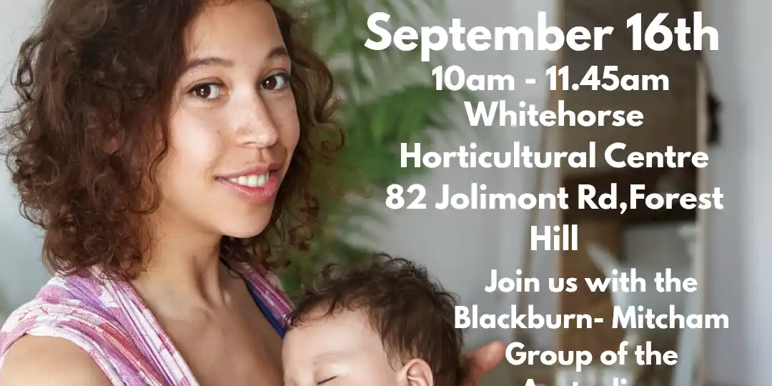Forest Hill Babywearing Event with- Blackburn-Mitcham Group Australian Breastfeeding Association