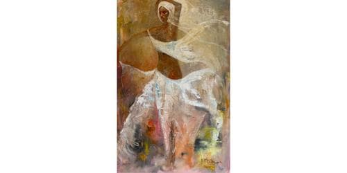 Level Up - Exhibition opening - The Wings of My Mothers Soul  by Hedley Wiggan