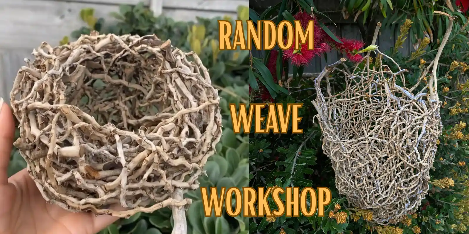Random Weave Basketry Workshop